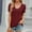 B320 Wine summer tops for women clearance under $5, variant on Cagogo Womens Summer Spring Tops Shirt Under $5 Loose Fitting Short Sleeve Square Neck Tshirt Solid Color Plain Button Peasant White Tunics Outfits