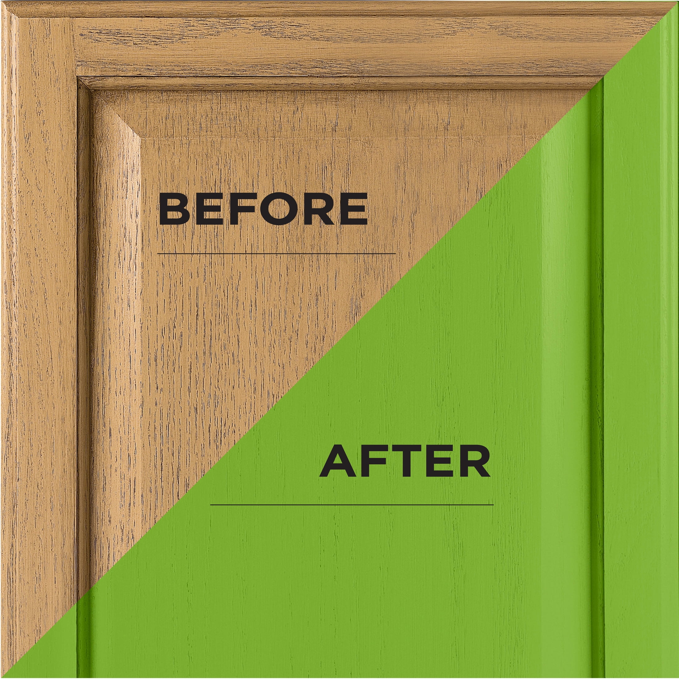 Apple Green, Rust-Oleum Cabinet Transformations Satin Coating Kit-38039004T, Quart