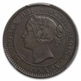 thumbnail image 2 of 1858 Canada Large Cent Victoria AU-50 PCGS (Broken Vine), 2 of 3