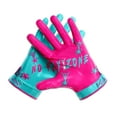 thumbnail image 3 of Pink Web "No Fly Zone" - Football Gloves for Youth and Adult - Ultra Grip Wide Receiver Gloves - Superior Support and Protection - Adult and Youth Sizes, 3 of 4