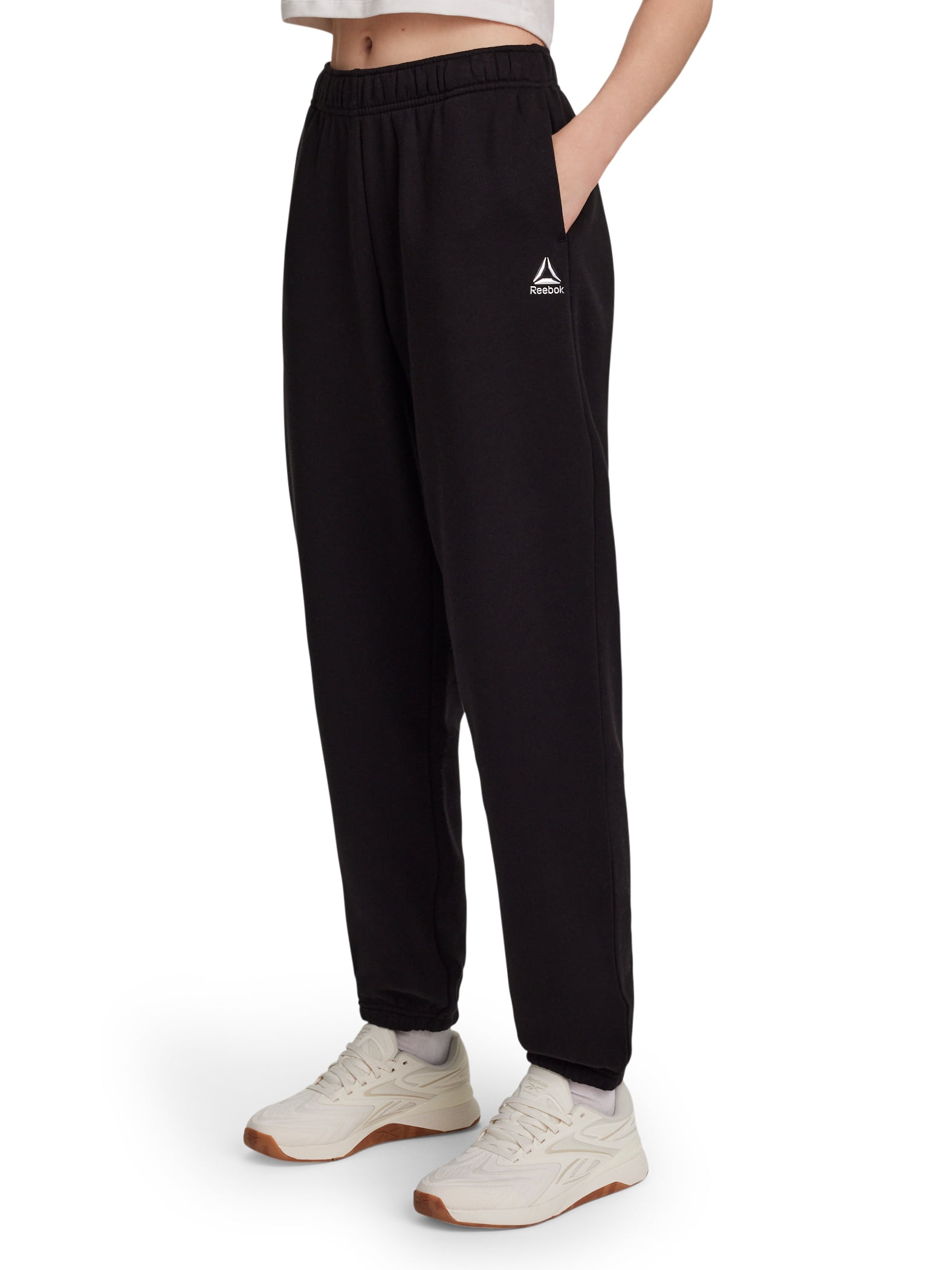 Reebok Women's Game Day Fleece Cinched Hem Jogger, Sizes: XS-4X