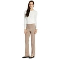 thumbnail image 2 of Women's Pants Stretchable Slight Boot Cut Comfort Pants Pull On (Size 4-18), 2 of 2