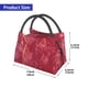 thumbnail image 2 of Easygdp Abstract Red Marble Bolsa de Almuerzo Insulada Reutilizable, Bolsa de Mano y Bandolera para Oficina, Trabajo, Viajes, 2 of 6