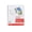 Clear, variant on Staples Poly Binder Pockets 3-Hole Punched Assorted Colors 5/PK (15158-CC) 923641