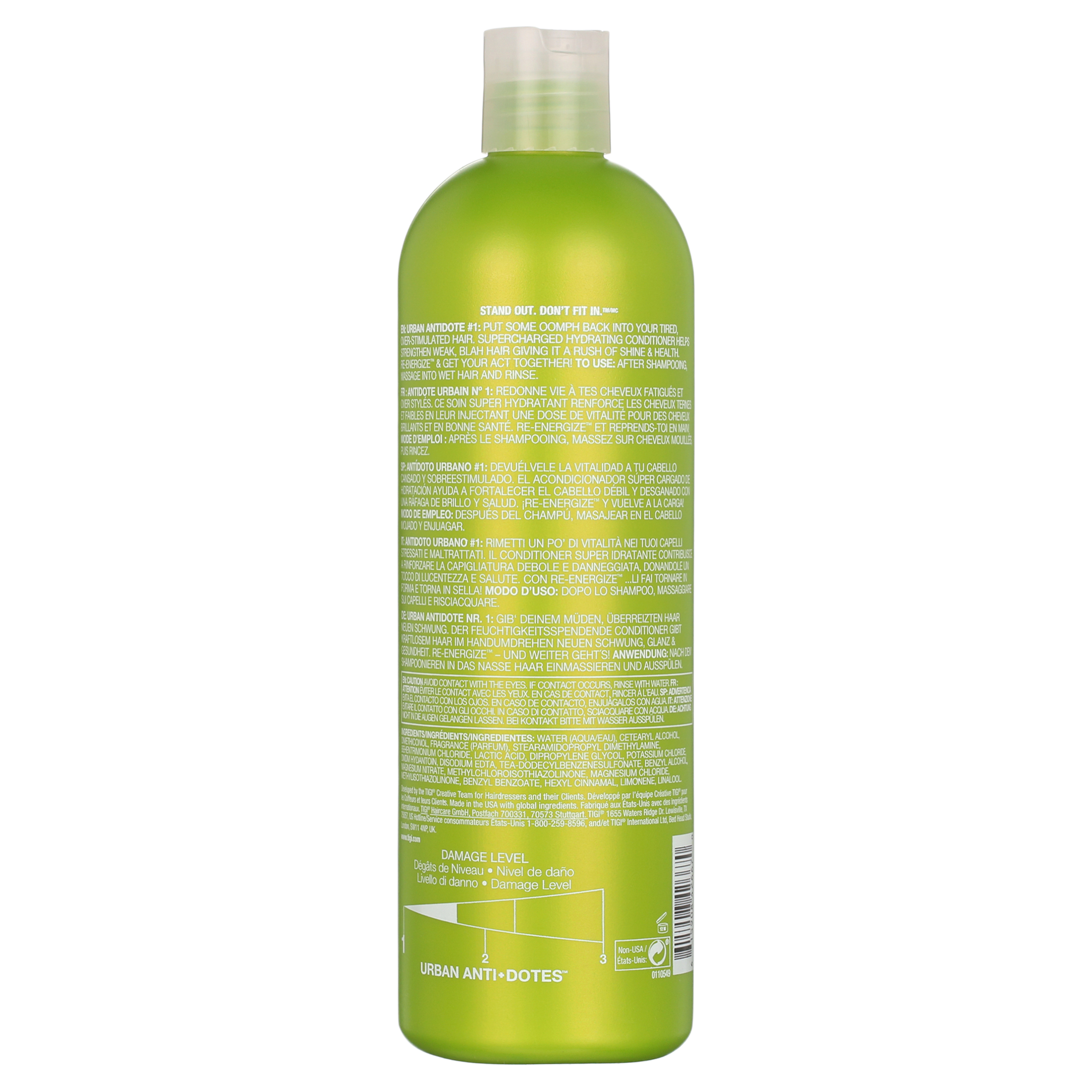 TIGI Bed Head Shampoo & Conditioner Re-Energize Set 25.36 OZ ea - image 5 of 8