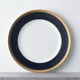 thumbnail image 4 of Noritake Odessa Cobalt Gold Set of 4 Dinner Plates, 4 of 7