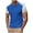 Blue, variant on Maean Mens Short Sleeve Shirts Casual Classic Button Basic Pullover Tee Lightweight Stretch T Shirts