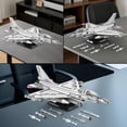 thumbnail image 4 of Set de construcción Reobrix F-16 Fighter Jet con 1377 piezas para niños mayores de 14 años, 4 of 7