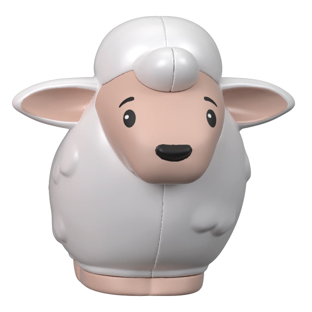 Replacement Part for Fisher-Price Little People Farm Animal Friends Playset - GFL21 ~ Replacement White Sheep Figure