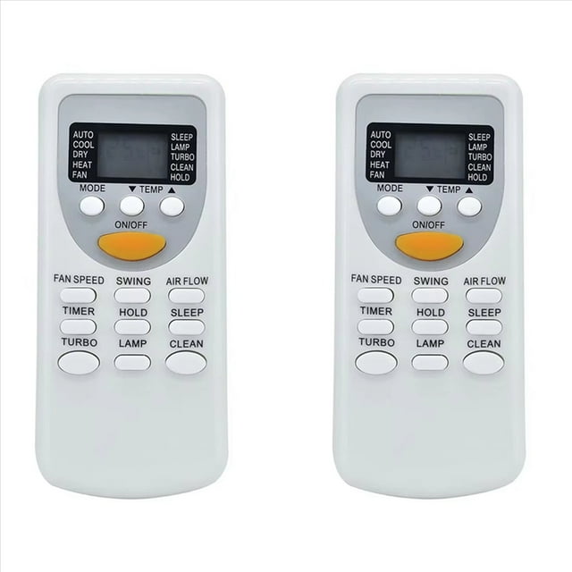 2X Reemplazo del Control Remoto del Aire Acondicionado /JT-03 A/C para el Aire Acondicionado Chigo /JT-01 /JT-03