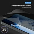 thumbnail image 2 of Privacy Screen Protector for iPhone 12 Pro Max, 180 Degree Anti-spy Tempered Glass, Scratch Resistant 9H Hardness Screen Cover(2PCS), 2 of 8