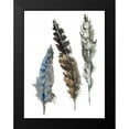 thumbnail image 2 of Meyers, Rebecca 12x14 Black Modern Framed Museum Art Print Titled - A Light Touch II, 2 of 5
