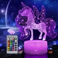 thumbnail image 1 of Luz de noche de unicornio Brillar juguetes para niños bebé, 1 of 5