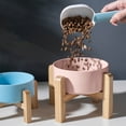 thumbnail image 4 of Elevated Ceramic Pet Feeding Bowls with Stand for Cats and Small Dogs Vomit Food Water Dishes, 4 of 6