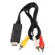 thumbnail image 5 of Cable de conversión de video soporte de interfaz multimedia AV a HD Salida de interfaz multimedia HD de 720P a 1080P a convertidor de interfaz multimedia HD para computadora, 5 of 8