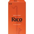 thumbnail image 1 of Rico Bass Clarinet Reeds - #2.5, 25 Box, 1 of 1