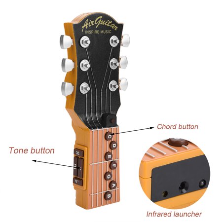 Walfront Mini Air Guitar Toy Electronic Infrared Musical Instrument For Kids Children Mini Air Guitar Electronic Air Guitar Walmart Canada