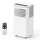thumbnail image 4 of Aire Acondicionado Portátil 10000 BTU – 3 en 1: Frío Rápido, Deshumidificador y Ventilador – Silencioso – Mando – Pantalla LED – Temporizador 24H – Kit de Ventana – 42 m² – Blanco, 4 of 8
