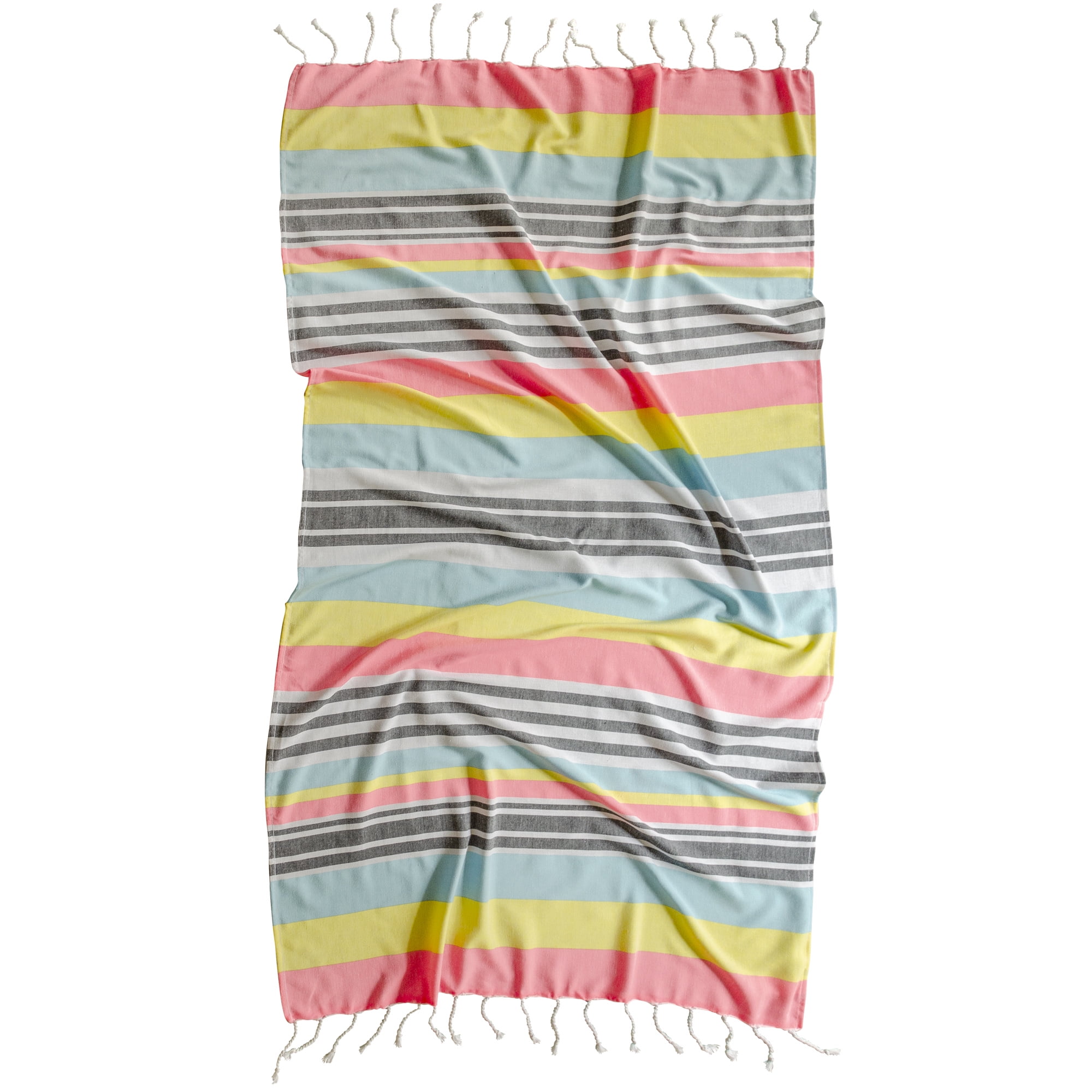100% Cotton Premium Luxuries Peshtemal Bath Beach Towel 39" X 78 Sponge Purple 
