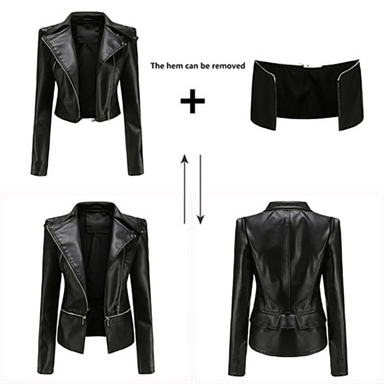 ジャケット・アウター black by moussy fake leather jacket Faux Leather Short Trench Jacket – MOUSSY