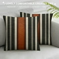 thumbnail image 3 of Leisuo Decorative Throw Pillow Covers Faux Stitching Canvas and Pattern Modern Farmhouse Covers, 3 of 5