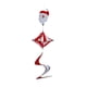 thumbnail image 5 of Creativo jardín patio viento colgante colorido espiral  Papá Noel Cola Spinner de viento colgante, 5 of 8