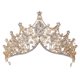 thumbnail image 1 of Qarigey Tocado de cristal hermoso tocado de novia brillante diadema de boda portátil fiesta de Halloween disfraz de Navidad Ropa, zapatos y accesorios Miscelánea Qarigey AP018602-00, 1 of 6