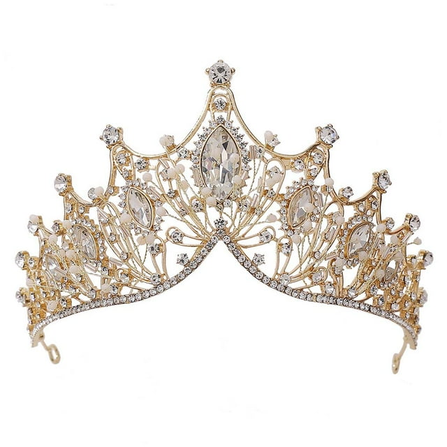 Qarigey Tocado de cristal hermoso tocado de novia brillante diadema de boda portátil fiesta de Halloween disfraz de Navidad Ropa, zapatos y accesorios Miscelánea Qarigey AP018602-00