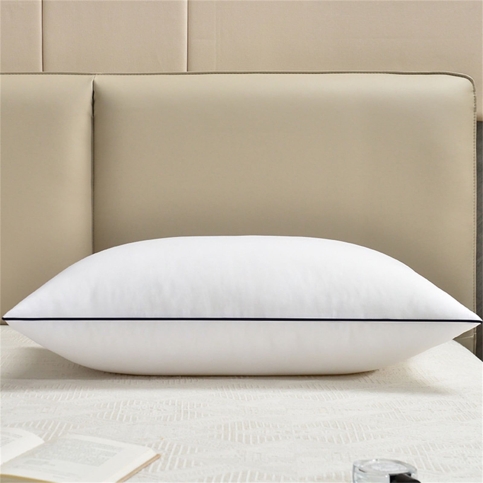Vfedsrsge Pillow Inserts Soft Breathable Long Body Pillow Inserts for Home and Hotel,19x29in