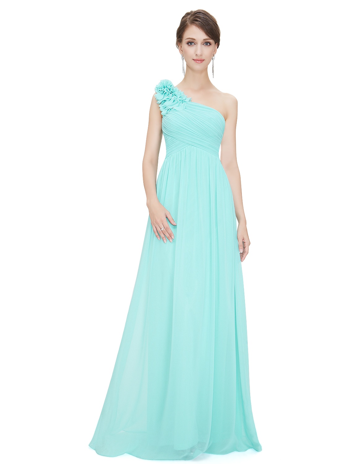 bridesmaid dresses aqua