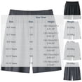 thumbnail image 4 of Crunowin Boys Summer Shorts Breathable Ice Silk Quick-Dry Sporty Outdoor Shorts Gray Size 10, 4 of 6