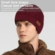 thumbnail image 4 of Gorro de invierno cálido para hombre, gorro de punto acrílico con puño, gorro diario, 4 of 5