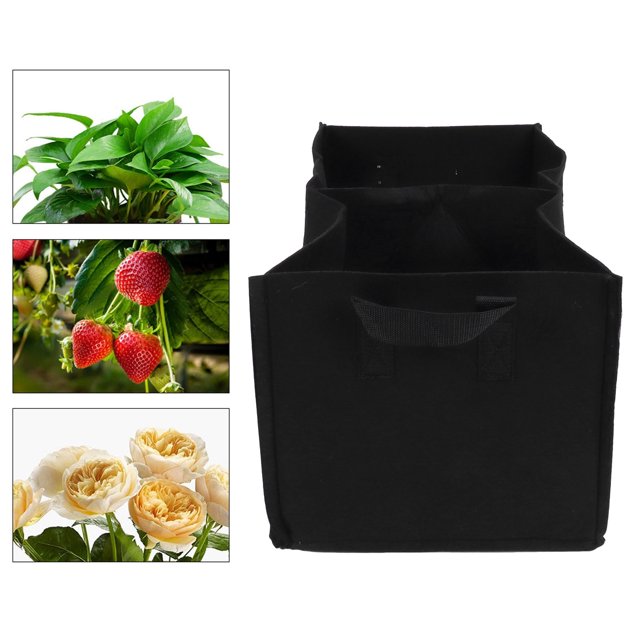 Bolsa De Cultivo De Plantas, Contenedor De Plantación De Plantas Duradero Para Balcones, Huertas, Producción De Viveros De Jardines De Flores, Jardinería Doméstica, Centros