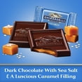 thumbnail image 2 of Ghirardelli Dark Chocolate Candy SQUARES with Sea Salt Caramel Filling - 5.32oz, 2 of 5