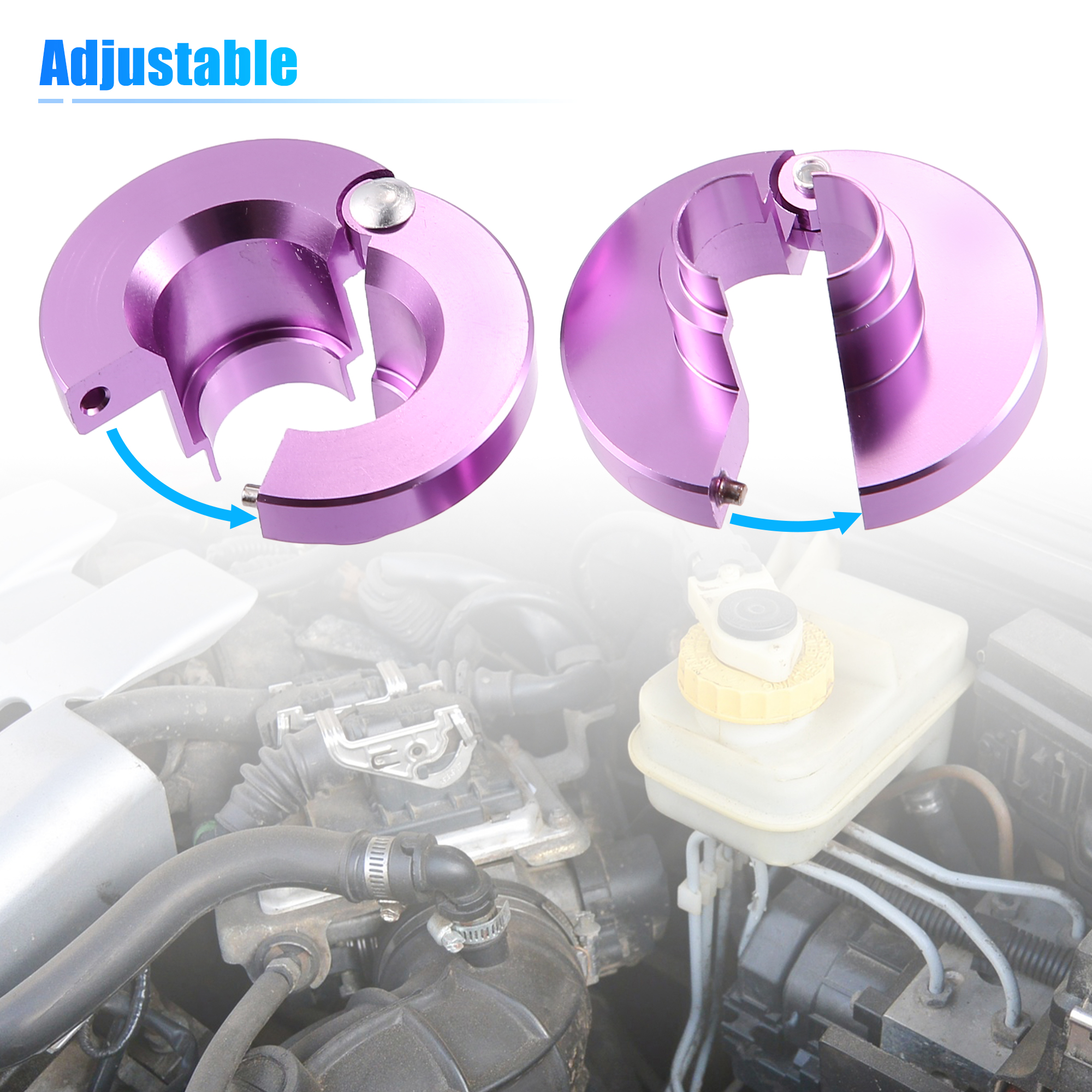 Unique Bargains 2Pcs 39220 Transmission Oil Cooler Line Disconnect Tools for Ford
