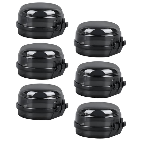 XIBUFE 6pcs Stove Knob Covers Safe Gas Stove Knob Protectors Child Safety Oven Knob Covers