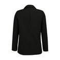 thumbnail image 4 of Weiqiqre Womens Jackets Casual Knit Blazer Long Sleeve Open Front Blazers Stretchy Work Office Suit Jackets with Pockets, 4 of 6