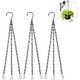 thumbnail image 1 of Cadena de cesta colgante, 3 juegos de cadenas de metal para colgar plantas con clips para macetas, jardineras, jaulas de pájaros, linternas, 1 of 8