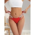 thumbnail image 3 of Tangas con aro de corazón, bragas íntimas transpirables, elásticas y huecas, lencería y ropa interior femenina., 3 of 5