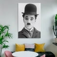 thumbnail image 6 of Charlie Chaplin Omedian Actor Poster Photo (12) Canvas Wall Art Prints Poster Gifts Photo Picture Painting Posters Room Decor Home Decorative 12x18inch(30x45cm), 6 of 6