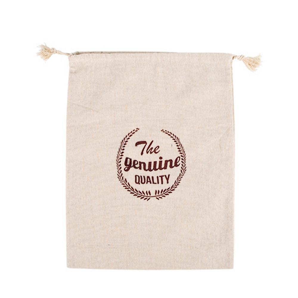 Linen Bread Bag Homemade Bread Keeper Storage Container Unbleached