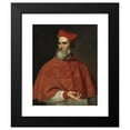 thumbnail image 2 of Titian 20x24 Black Modern Framed Museum Art Print Titled - Cardinal Pietro Bembo (1539-1540), 2 of 5