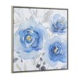 thumbnail image 6 of 32" x 32" Floral Framed Wall Art with Silver Frame, by DecMode, 6 of 8