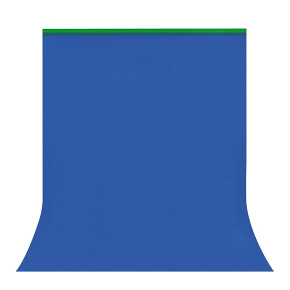Fondo de pantalla para fotografía, accesorios de tela, cortina de color sólido para boda 1.5mx2m Azul Verde