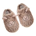 thumbnail image 3 of Vedolay House Slippers Soft Plush Warm Lightweight Non-Slip House Slippers Coffee,43, 3 of 4