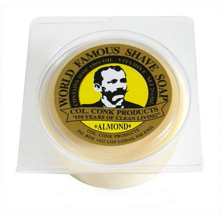 Trumper Almond Shaving Cream - Col. Conk's Almond Shave Soap