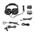 thumbnail image 2 of Kit de detector de fugas de agua, probador de monitor de fugas de tuberías enchufe y juega auriculares con sonda dual de alta sensibilidad para tuberías de acero, 2 of 7