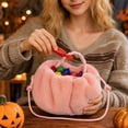 thumbnail image 5 of Fluffy Fuzzy Handbags Cloud Shoulder Bag Furry Purse Plush Faux Fur Mini Bag for Women Soft Warm Cute Crossbody Purse for Autumn Winter Daily Party, 5 of 5