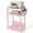 Pink Wood, variant on Pink Metal 3 Tier Adjustable Under Desk Printer Stand