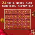 thumbnail image 3 of Calendario de Adviento de 24 días para niños y adultos, rompecabezas de 2023 piezas, regalo de cuenta atrás para regalo de Navidad, 1008, 3 of 4